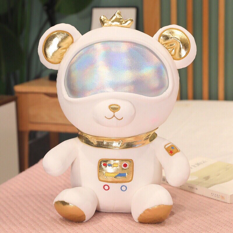 Gấu bông phi hành gia gấu sang trọng size 25cm