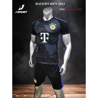 Bộ đồ đá banh bayern munich sân nhà màu đen 2023-2024