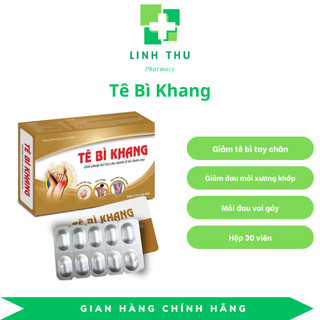 Tê bì khang - hết tê bì chân tay,đau nhức xương khớp, mỏi vai gáy