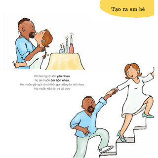 Sách - Xôn xao đầu đời, cha mẹ đọc cùng con - Em bé từ đâu đến?