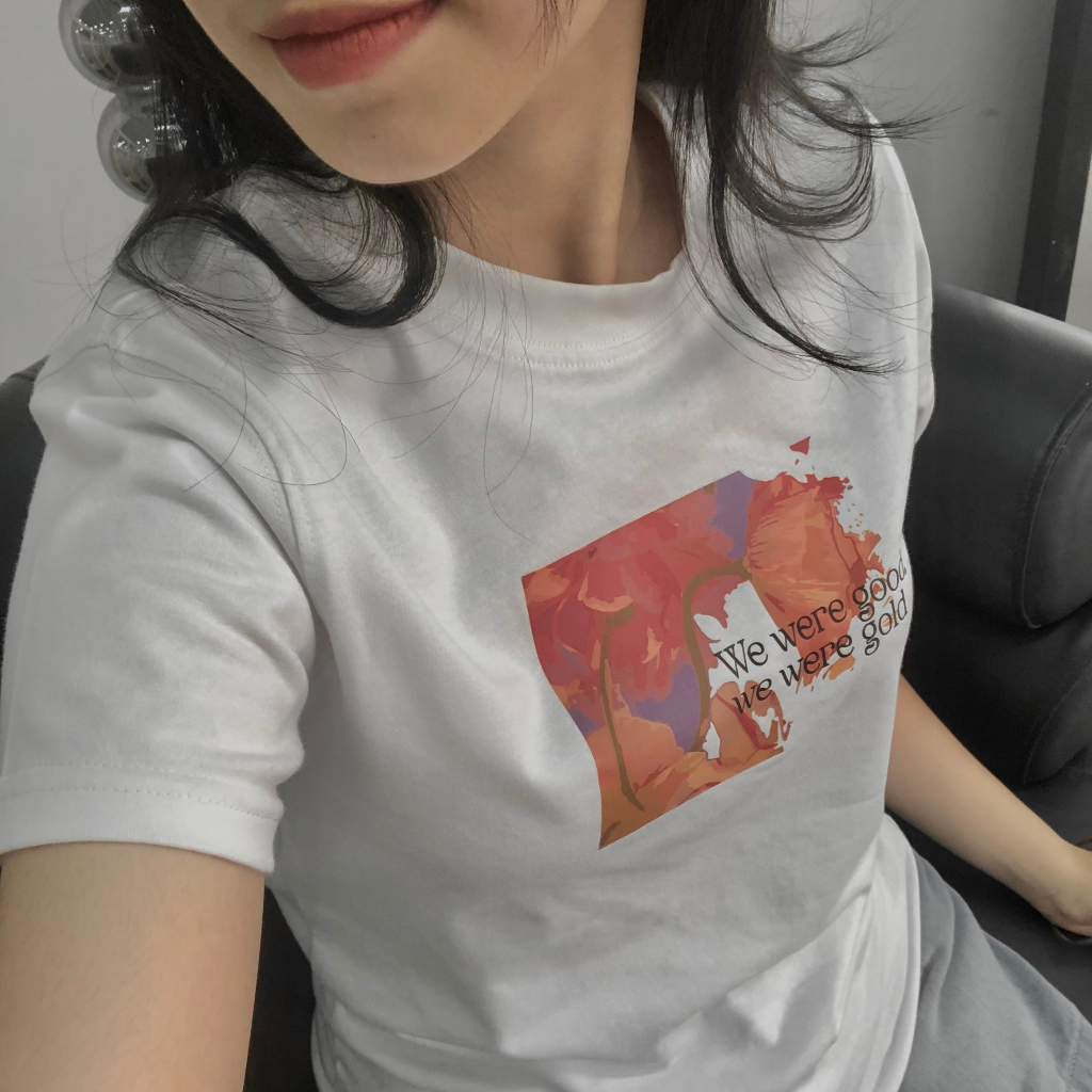 Áo thun Baby Tee hình chữ - Thiết kế mới nhất cho mùa hè 2023, letastore