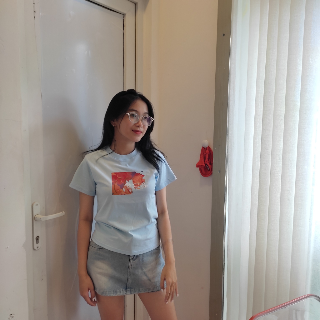 Áo thun Baby Tee hình chữ - Thiết kế mới nhất cho mùa hè 2023, letastore