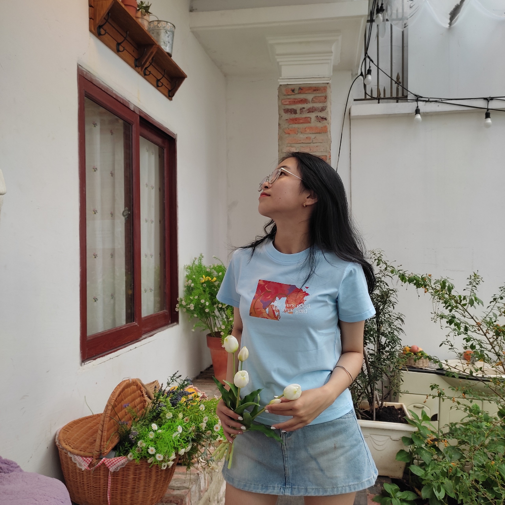 Áo thun Baby Tee hình chữ - Thiết kế mới nhất cho mùa hè 2023, letastore