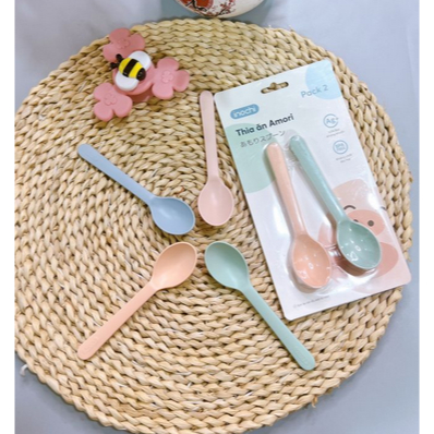 Bộ 4 Thìa Ăn Cho Bé Amori Inochi
