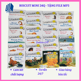 Biscuit mini 24q - Biscuit I Can Read Phonics, Tặng file mp3