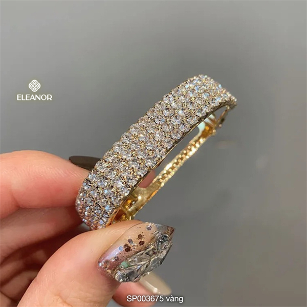 Kẹp tóc nữ Eleanor Accessories đính đá lấp lánh phụ kiện tóc 3675