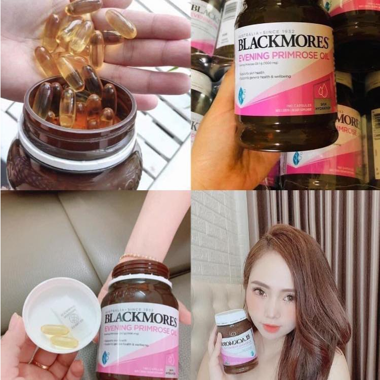 Tinh Dầu Hoa Anh Thảo Blackmore Evening Primrose Oil 190 Viên - Úc