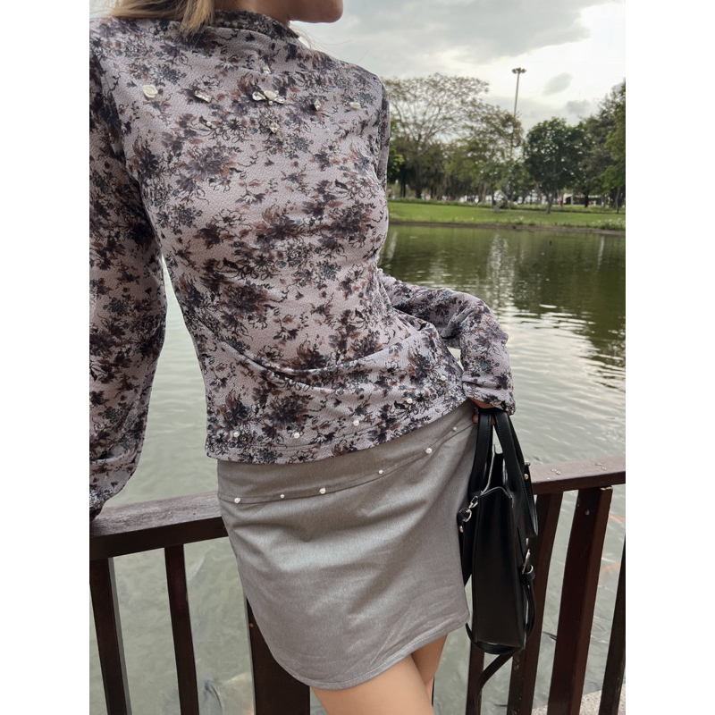 Ciara Set - Set áo thun hoa, váy quần Backup_brand