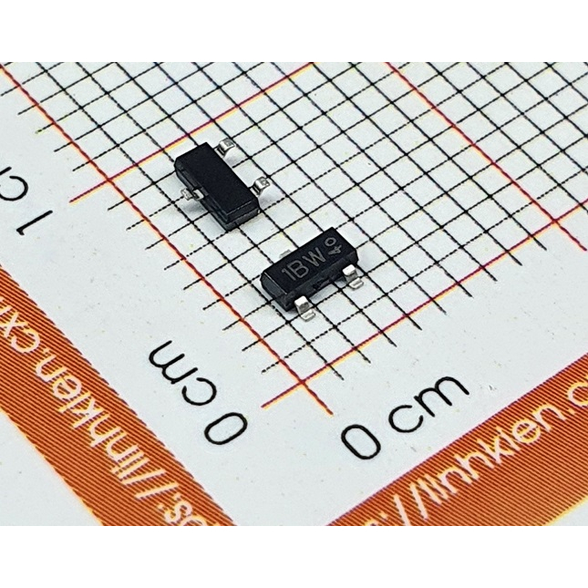 BC846B TRANS NPN 65V 0.1A SOT23-3(10c)