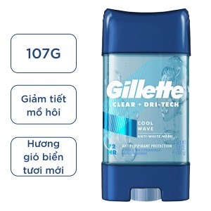 [Date 6/25] Sáp khử mùi, ngăn mồ hôi Gillette Cool Wave 107g Hàng Chính Hãng