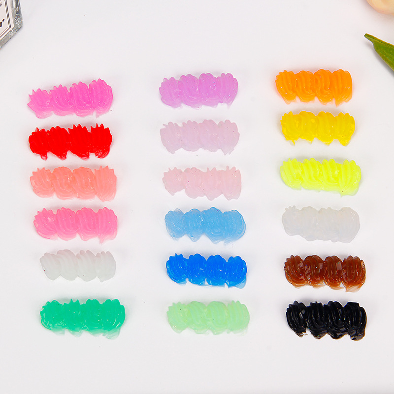 (tặng kèm đầu bắt keo)(50ml)Kem keo nhũ kim tuyến mịn nhiều màu dùng để trang trí ốp điện thoại, toploader