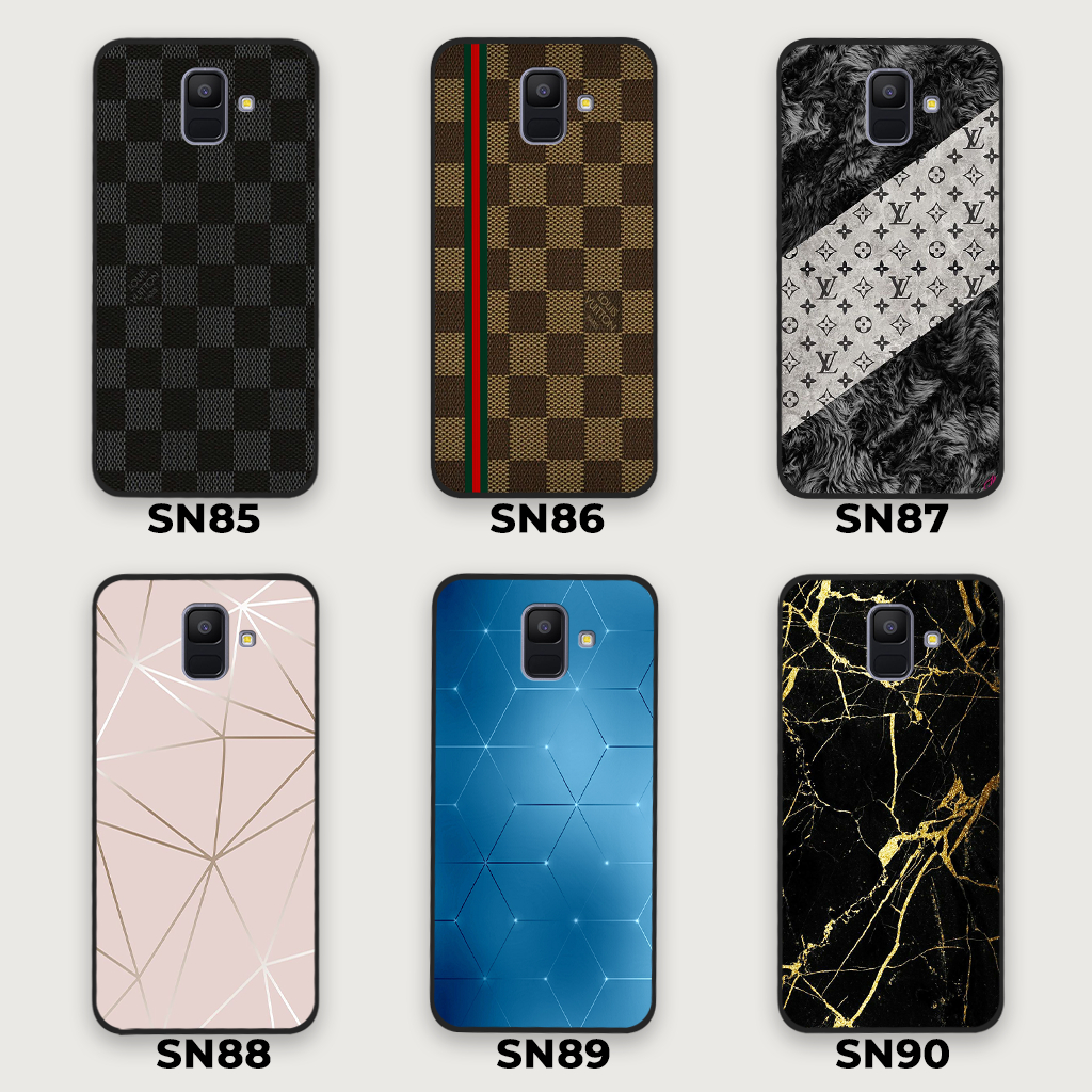 Ốp lưng Samsung A6 2018 / A6+ / A6 Plus in hình thương hiệu thời trang phong cách