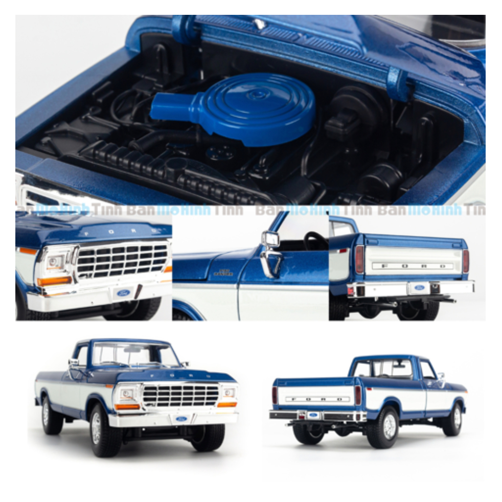 Mô hình xe Ford F150 Pick-up 1979 1:18 Maisto