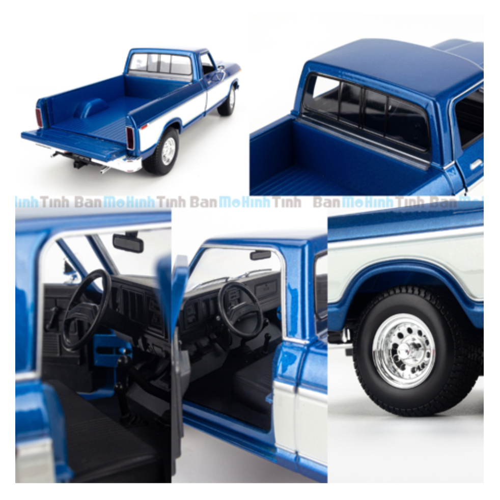 Mô hình xe Ford F150 Pick-up 1979 1:18 Maisto