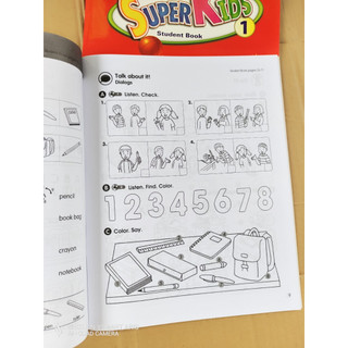 Superkids level 1 đến 5 (mỗi level gồm SB và WB) tặng file mp3