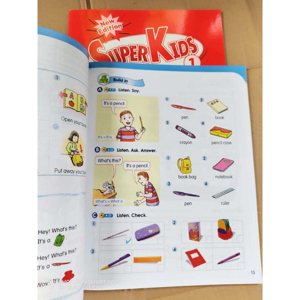 Superkids level 1 đến 5  tặng file mp3