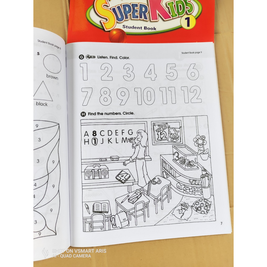 Superkids level 1 đến 5  tặng file mp3