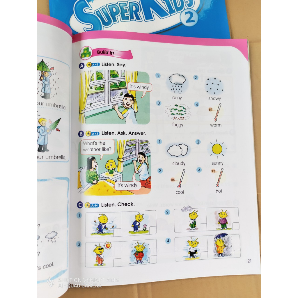 Superkids level 1 đến 5  tặng file mp3
