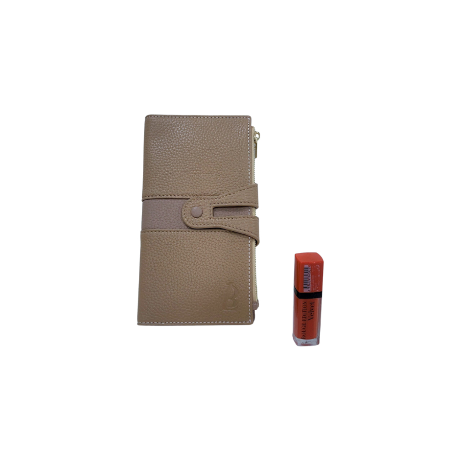 Ví nữ dài cầm tay 2 ngăn kéo cao cấp thiết kế độc đáo đẹp mắt thời trang nhiều ngăn tiện dụng 9VNDP62