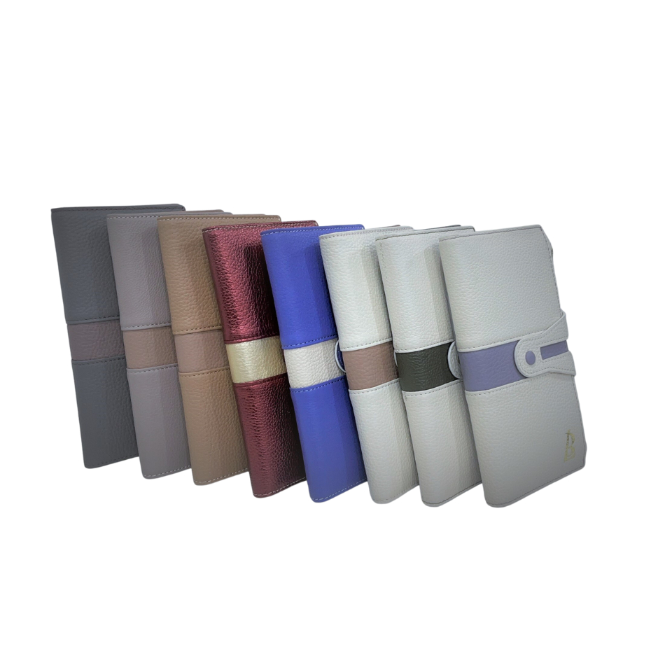 Ví nữ dài cầm tay 2 ngăn kéo cao cấp thiết kế độc đáo đẹp mắt thời trang nhiều ngăn tiện dụng 9VNDP62