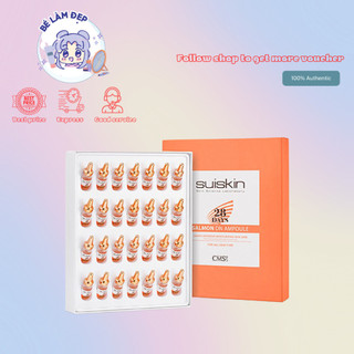 Tinh chất tế bào gốc suiskin 28 days salmon dn ampoule dưỡng da - full hộp
