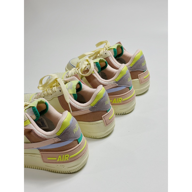 Giày AF1 Shadow 7 màu, Sd pastel mẫu mới nữ ảnh thật