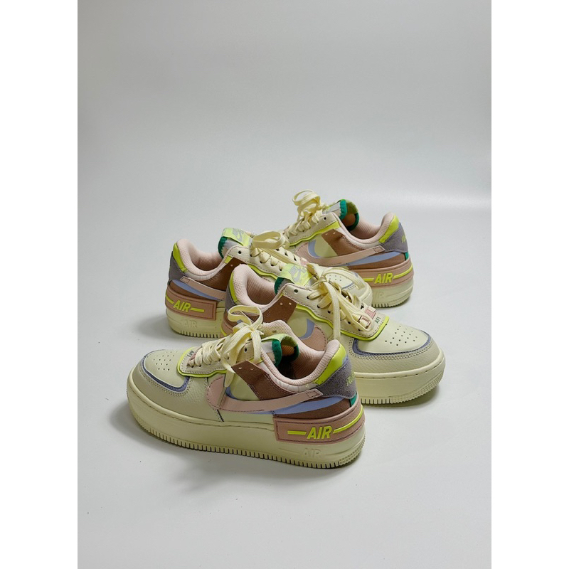 Giày AF1 Shadow 7 màu, Sd pastel mẫu mới nữ ảnh thật