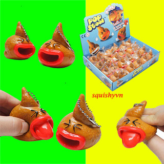 móc khóa hình cục phân