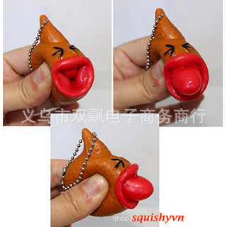móc khóa hình cục phân