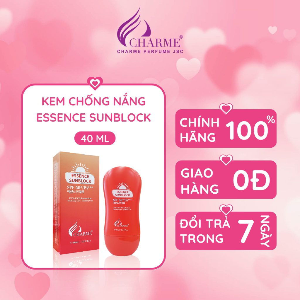 Kem chống nắng CHARME ESSENCE SUNBLOCK SPF 50+