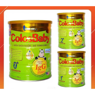 Sữa colosbaby gold0+,1+,2+ miễn dịch khoẻ-bé tăng cân lon 800gr
