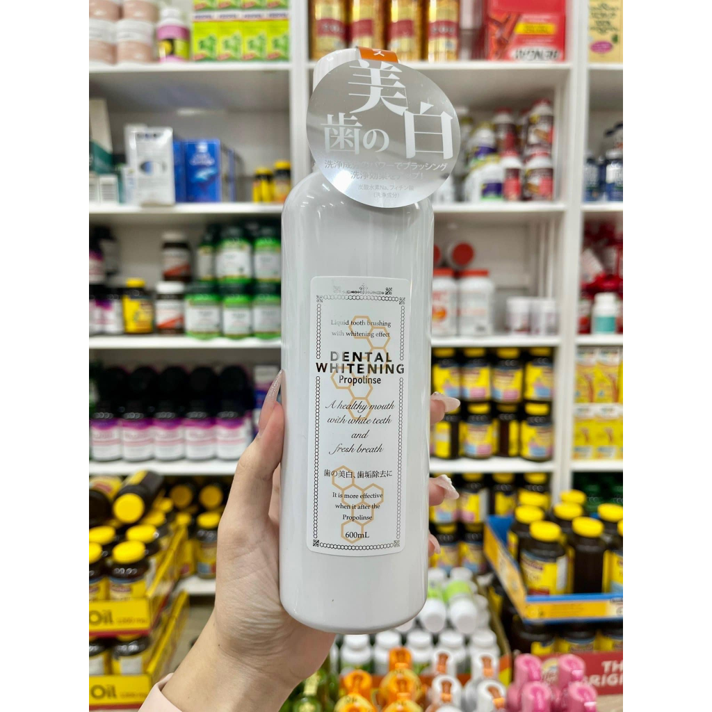 Nước Súc Miệng Trắng Răng Giúp Đánh Bay Mảng Bám Ở Răng Propolinse