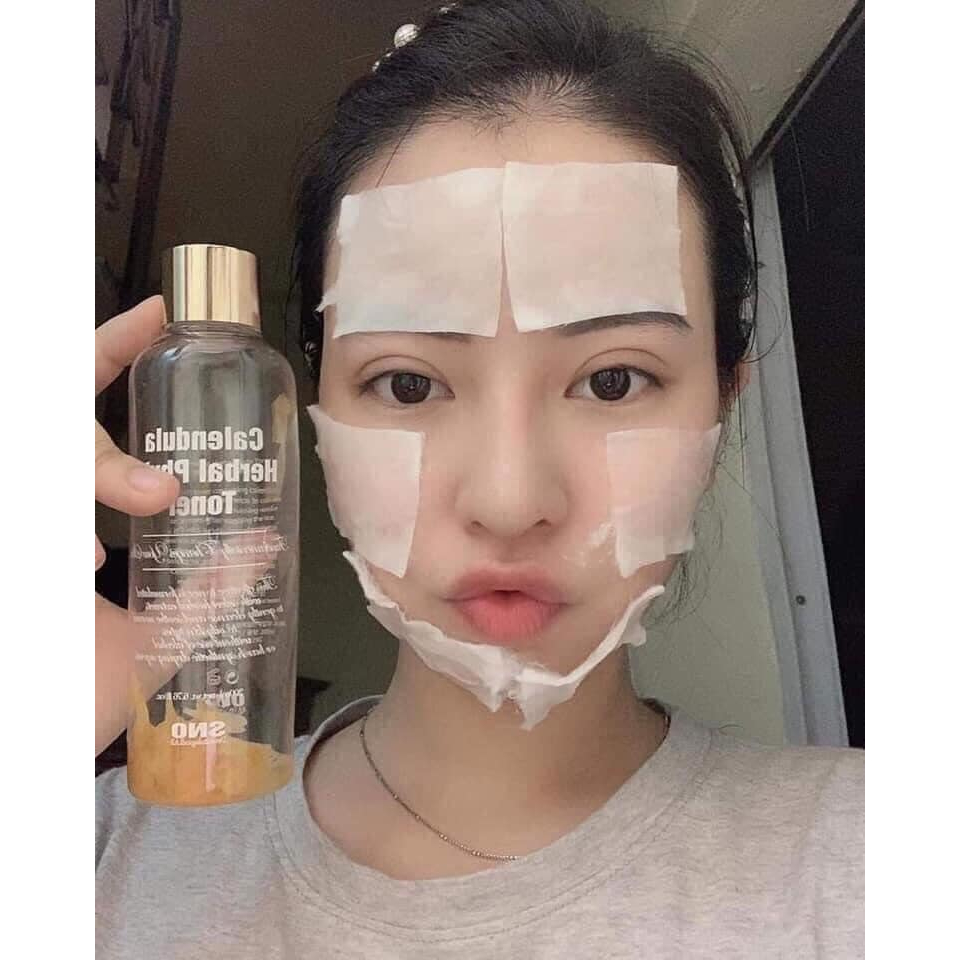 Toner Chứa Cánh Hoa Cúc SNO Calendula Herbal Phyto Hàn - 200ml