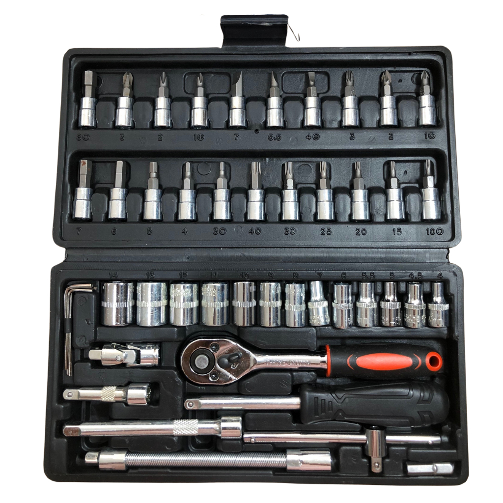 Bộ dụng cụ sửa chữa tự động đa năng - Bộ 46 món và bộ 53 món