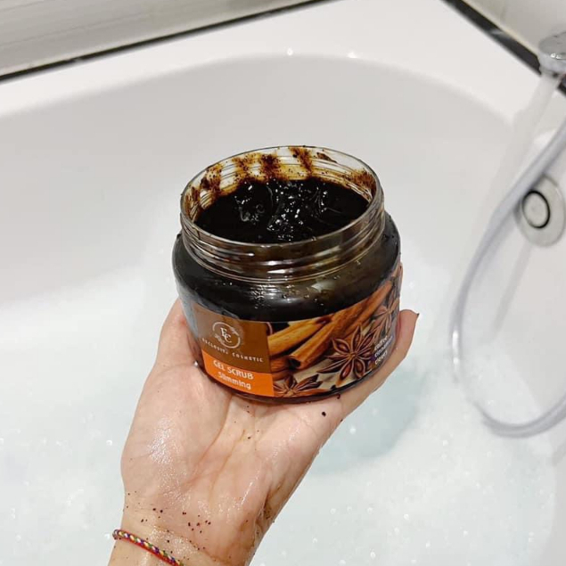 Tẩy Da Chết Body Exclusive Cosmetic Gel Scrub Slimming Coffee Cinnamon Cloves Quế Hồi 380g
