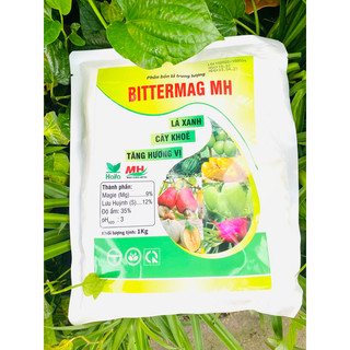 Phân bón hoà tan Haifa BITTER MAG 1kg (Magie Sunphat) khắc phục vàng lá cho cây