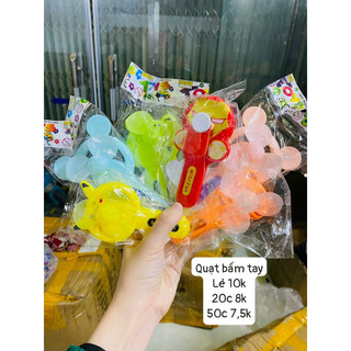Quạt bấm tay giá rẻ