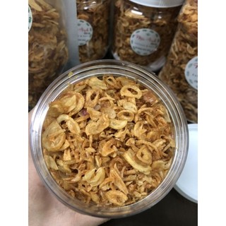 Hành phi nguyên chất ko pha bột dành ăn kiêng 200g/hủ