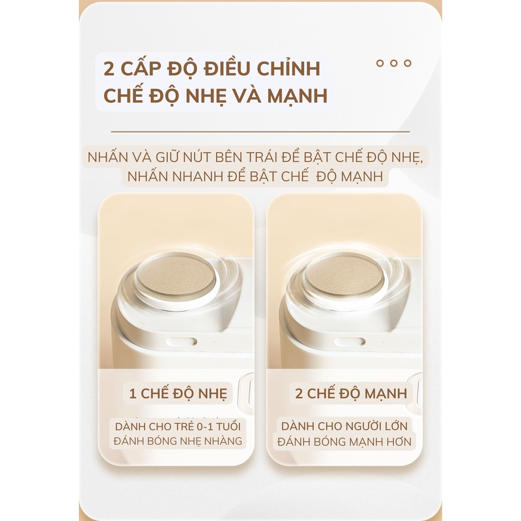 Máy mài móng Xiaomi Xiaolang Showlon, tự động cắt móng tay, mài móng sước, làm bóng, đèn led ban đêm - BH 1 năm