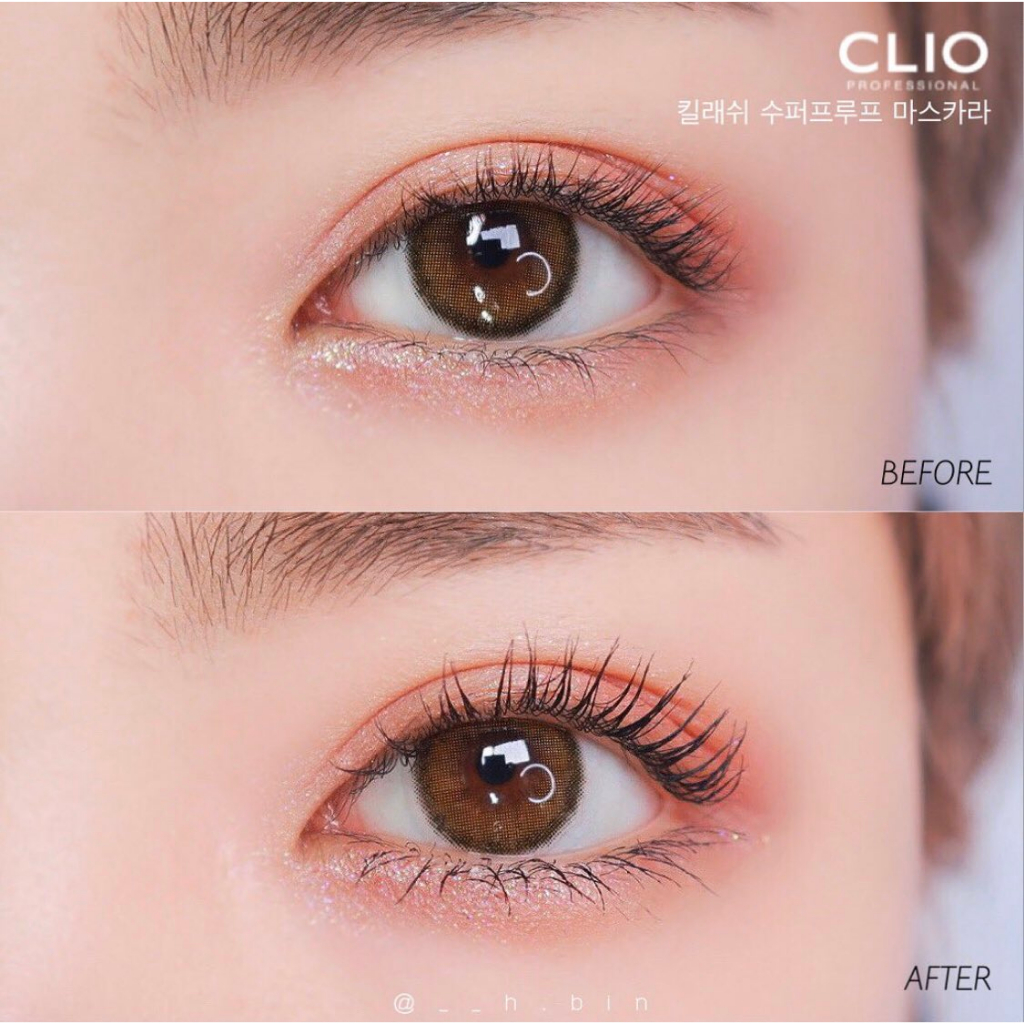 Chuốt Mi Làm Cong Mi, Chống Trôi Clio Kill Lash Superproof Mascara