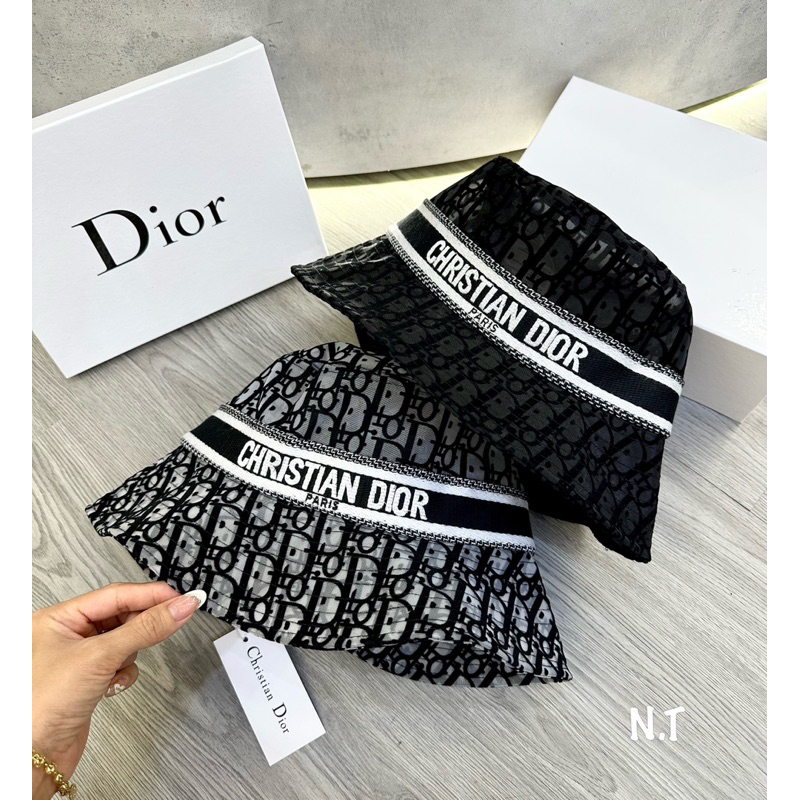 Mũ bucker dior lưới mới 2023