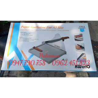 Bàn cắt giấy A3 KW Trio 3914, - Bàn cắt giấy - Bàn xén giấy (cam kết HÀNG CHÍNH HÃNG)