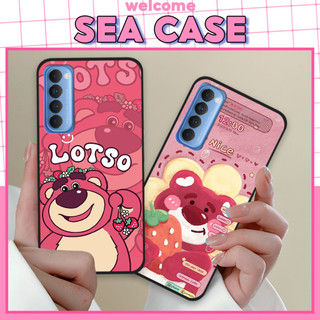 Ốp lưng Oppo Reno4 / Reno 4 Pro / Reno 4 in hình gấu dâu lotso dễ thương