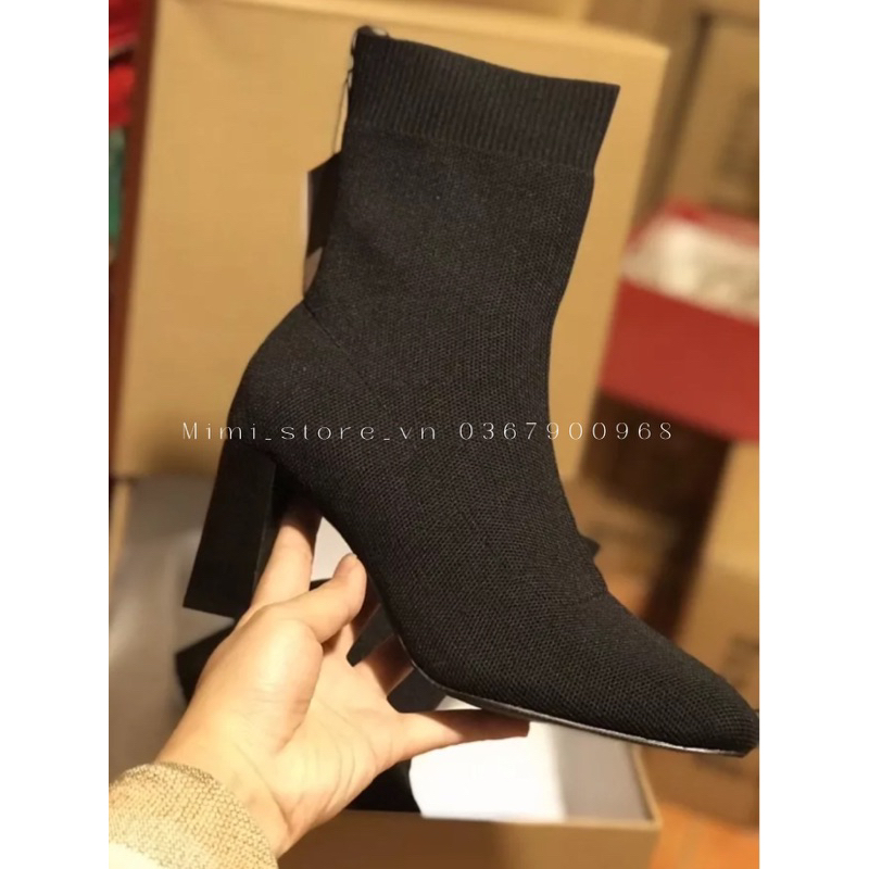 Bốt chun nữ dáng lửng ZR xuất full box MS-3633