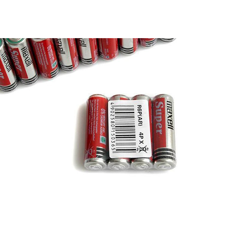 Pin AA Maxell Super Power Ace Red 1.5V  - Hàng chính hãng