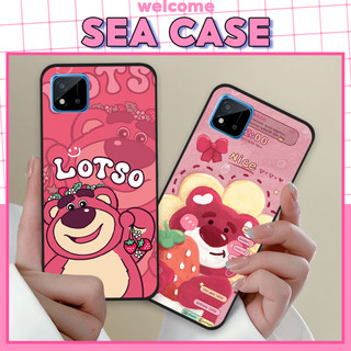 Ốp lưng realme c11 2021 / realme c20 / c11 in hình gấu dâu lotso dễ thương