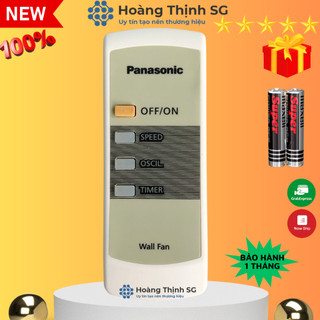 Remote điều khiển quạt treo tường Panasonic, điều khiển quạt panasonic - Tặng kèm pin