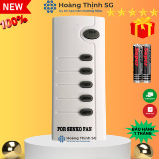 Remote điều khiển quạt senko mẫu 01, điều khiển quạt senko - tặng kèm pin