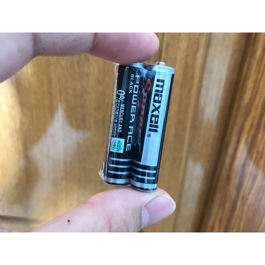 Pin AAA Maxell Super Power Ace Black 1.5V  - Hàng chính hãng