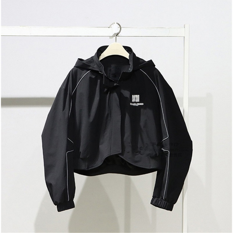 Áo Khoác Dù 2 Lớp PHối Sọc &amp; Thêu Logo Trước, Có Nón Chống Nắng, Nón Tháo Rời Được Mẫu Mới - ĐĂNG QUANG CLOTHER